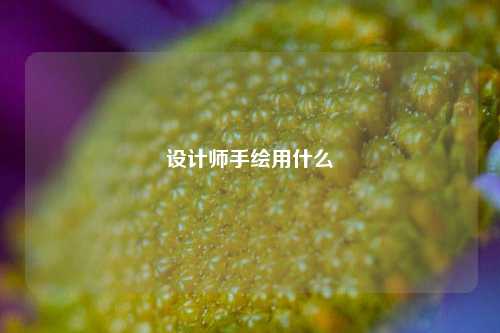 设计师手绘用什么